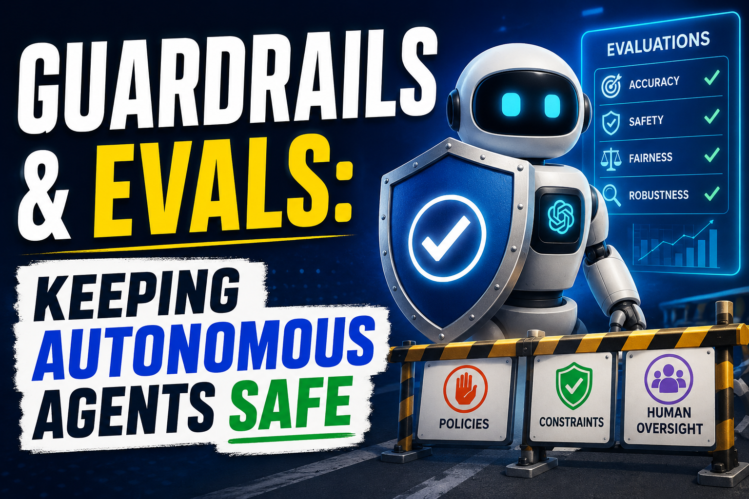 Guardrails & Evals: Keeping Autonomous Agents Safe