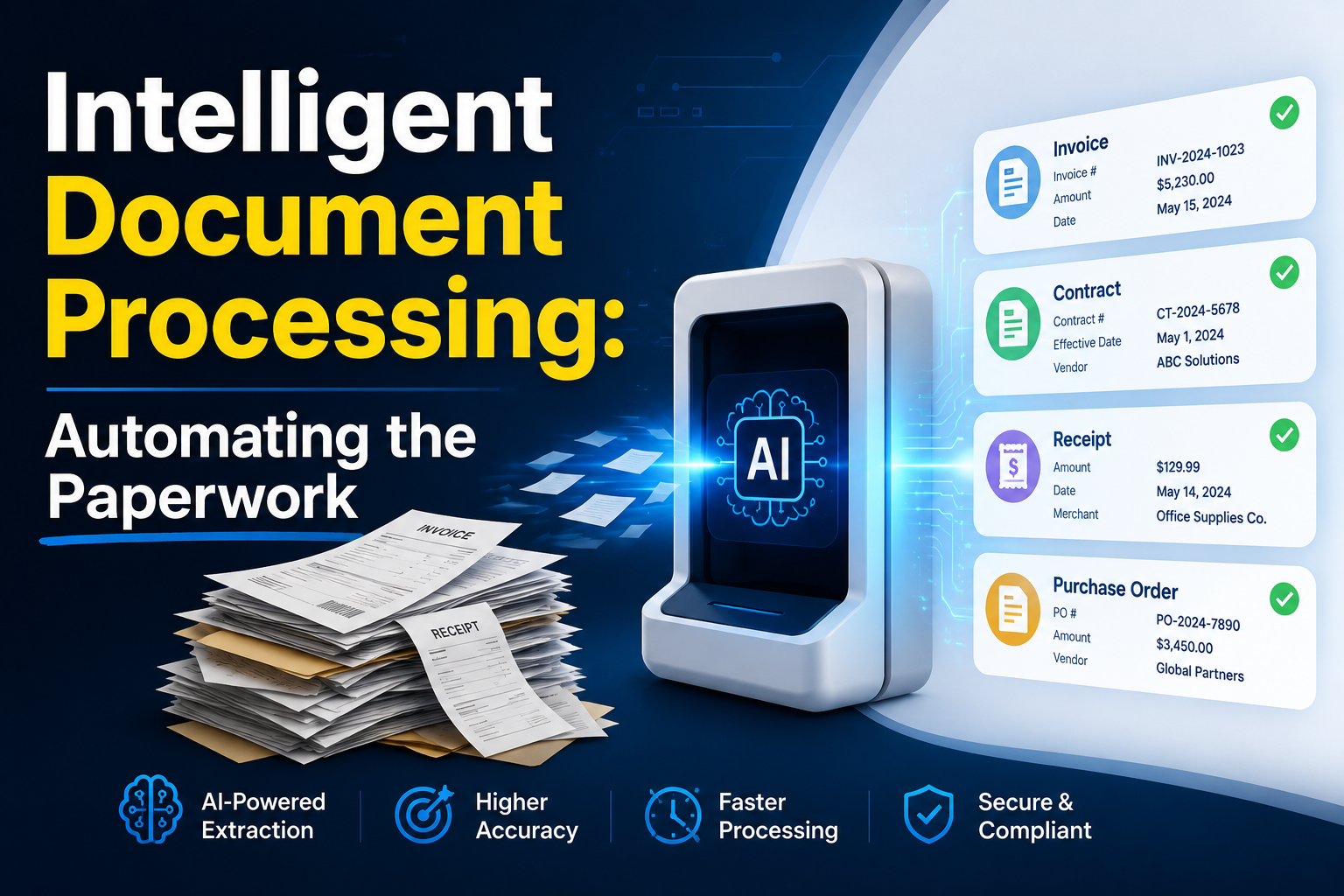 Intelligent Document Processing: Automating the Paperwork