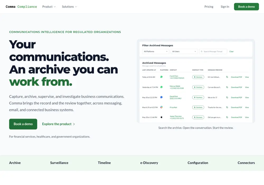 AI-Powered Communications Compliance